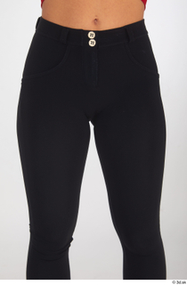 Zuzu Sweet black trousers casual dressed thigh 0001.jpg